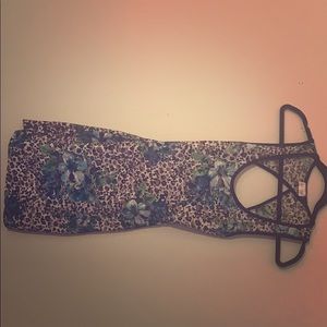 Tight Floral Dress